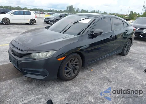 2016 Honda Civic Ex из США, поврежденный, VIN 19XFC2F72GE066259